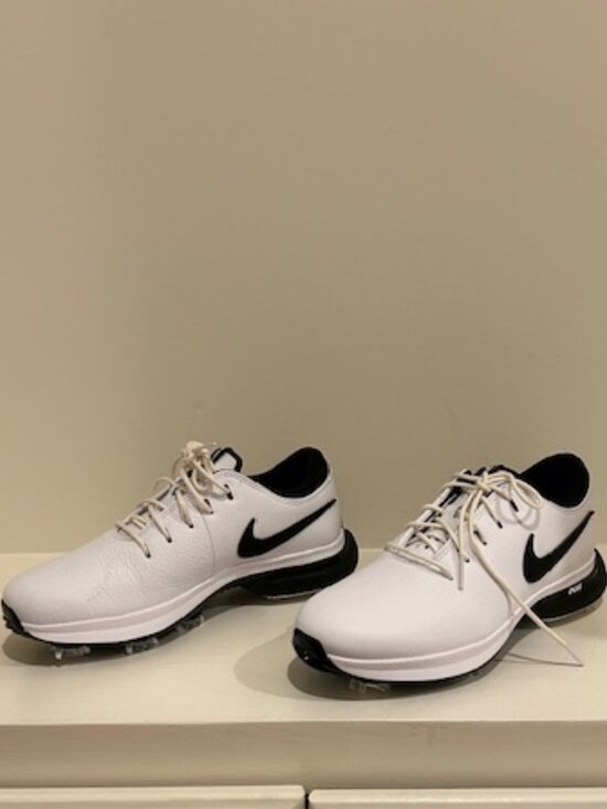 Nike Air Zoom Victory Tour 3 Golf Shoes Men’s 6.5 White Black DV6798-103 New main image 5